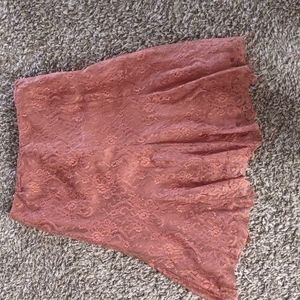 Valerie Stevens brown skirt Size 6p